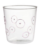 Set Bicchieri Lollipop 6 pz. vetro con decoro Fatti a mano Galbiati
