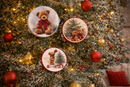 Madame Fioccò | Tamburello Natalizio Dolce Teddy – 3 Dimensioni