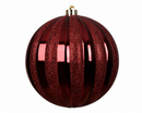 Kaemingk | Pallina Big Natale Glitterata Ø 20 cm.