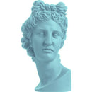 Sophia Enjoy Thinking | Scultura Apollo Head Vaso Vintage Blue