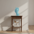 Sophia Enjoy Thinking | Scultura Apollo Head Vaso Vintage Blue