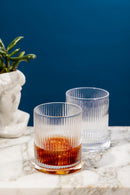 Set Bicchieri Dorico 6 pz. in vetro Fatti A mano Galbiati