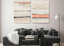 Quadro Desert Waves 90x120 cm. Fatto a mano AGAVE