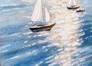Quadro Riverbero 80x100 cm. Fatto a mano AGAVE