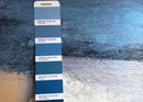 Quadro Indigo 30x120 cm. Fatto a Mano AGAVE