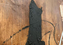 Quadro Dipinto a Mano Rust 90x120 cm. Agave