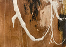 Quadro Dipinto a Mano Rust 90x120 cm. Agave