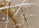 Quadro Dipinto a Mano Cream 90x120 cm. Agave