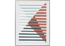 Quadro Dipinto a Mano Bauhaus 3 da 60x80 cm. Agave
