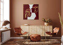 Quadro Dipinto a Mano Secret 80x80 cm. Agave