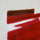 Agave | Quadro con cornice “Racing Red” 80x100 cm