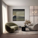 Agave Quadro Kubrick 120x120 cm. Dipinto a mano.