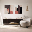 Agave quadro  Patchwork 2 - 80x100 cm. Dipinto A Mano
