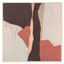 Agave quadro Patchwork 1 - 100x100 cm. Dipinto A Mano
