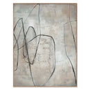 Agave Quadro Scribble 90x120 cm. Dipinto A mano
