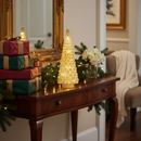 Fade Maison | Albero Stilizzato Lumiere Leafy Gold con LED