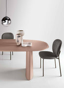 Ikone | Tavolo Axel piano vetro opaco Fisso 220 x 110 cm