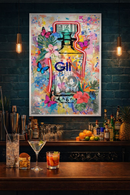 Palais Royal – Lamart | Quadro Gin con Cornice 60x90 cm con LED 💡