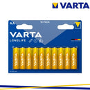 Varta - Set  10 pz. Batterie Stilo e Ministilo Long Life
