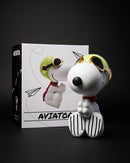 Blogo Design scultura Pop Snoopy Aviator in Poliresina