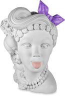 Testa Cameo decorativo L'irriverente H. 14 cm. Baci Milano