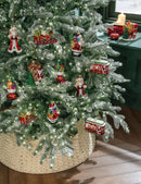 L'Oca Nera | Copribase per Alberi di Natale " Arrivano i Doni"