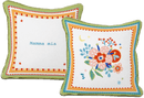 Cuscino con ricamo Double Face Mamma Mia Baci Milano