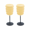 Set 2 Calici Vino stelo blu