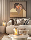 L'Oca Nera | Quadro 100x100 cm. con cornice