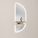 Ikone | Ingresso a Parete Senna - Bosa Specchio Led + Mensola