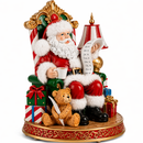 Lamart - Palais Royal | Carillon Babbo Natale con Musica e Luci – H 28 cm