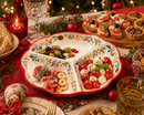 Lamart - Palais Royal | Antipastiera 3 Sezioni Chalet Natale Ø 22 cm