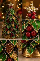 Lamart - Palais Royal | Albero di Natale Decorativo con Foglie in Madreperla