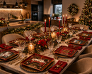 Lamart - Palais Royal | Vassoio Decorato Natale 40x30 cm.