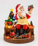 Lamart | Carillon Laboratorio di Babbo Natale – H 41 cm