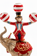 Lamart - Palais Royal | Portacandela Scimmia Circus Natale – H 37,5 cm