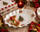 Easy Life | Piatto Ovale 25x17 cm in porcellana Christmas Tale