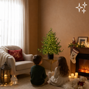 EDG Enzo De Gasperi | Albero di Natale H 90 cm. Pino Lucciole 400 Led