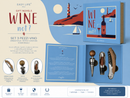 Easy Life | Set 3 pezzi Vino - Apribottiglie, Tappo e Versatore in box regalo Gift Novels