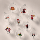 Ichendorf Milano | Palla di Natale con Decoro in Vetro Borosilicato 🎄 Christmas Tales & Woodland Tales
