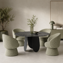 EDG Enzo De Gasperi | Poltrona girevole Rest  H 78,4 cm.