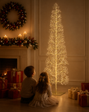 EDG Enzo De Gasperi | Albero LED Faggio Slim Oro