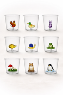 Ichendorf Milano | Bicchiere Animal Farm in Vetro Borosilicato