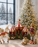 EDG Enzo De Gasperi | Albero di Natale Pino Cortina Innevato con 3400 Mini LED H 240 cm