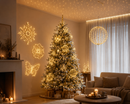 EDG Enzo De Gasperi | Albero di Natale Pino Cortina Innevato con 3400 Mini LED H 240 cm