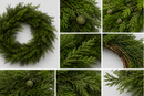 EDG Enzo De Gasperi | Ghirlanda Thuja con Bacche Natale Ø 50 cm.