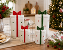Easy Life | Barattolo Decorativo Cilindrico in Ceramica Ribbon