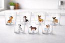 Ichendorf Milano | Bicchiere Dogs in Vetro Borosilicato