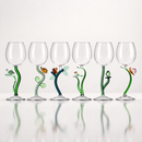Ichendorf Milano | Calice Animal Farm in Vetro Borosilicato 35 cl – 6 Decori