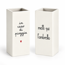 Simple Day | Portaombrelli in Ceramica H 50 cm – 2 Decori
